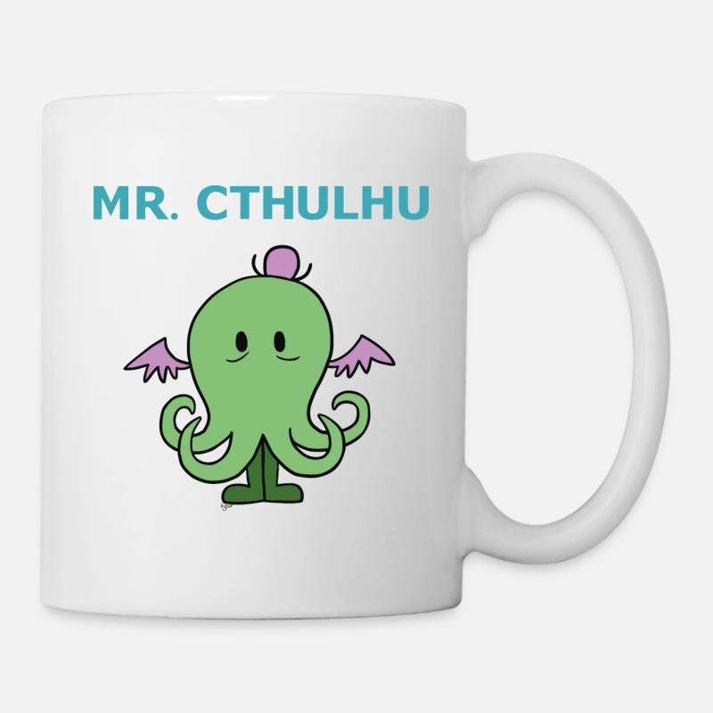 Mr Cthulhu - Mug blanc - blanc