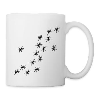 Ameise - Tasse - Weiß - Rechts