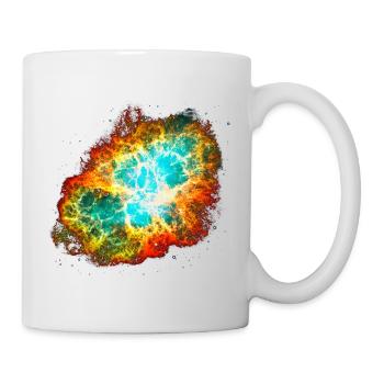 Supernova, Crab Nebula, Space, Galaxy, Milky Way - Mug - white - Right