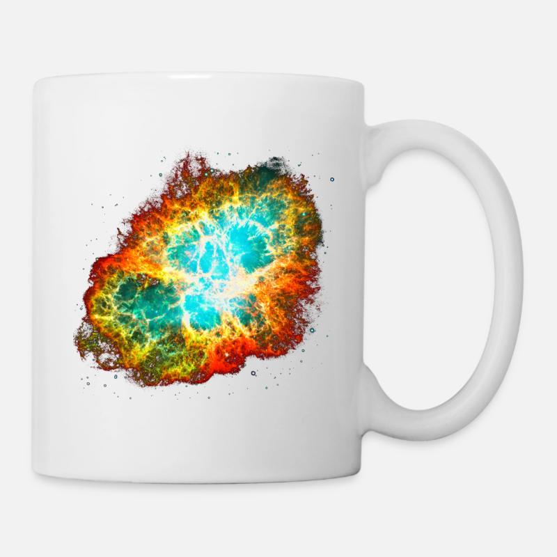 Supernova, Crab Nebula, Space, Galaxy, Milky Way - Tasse - Weiß