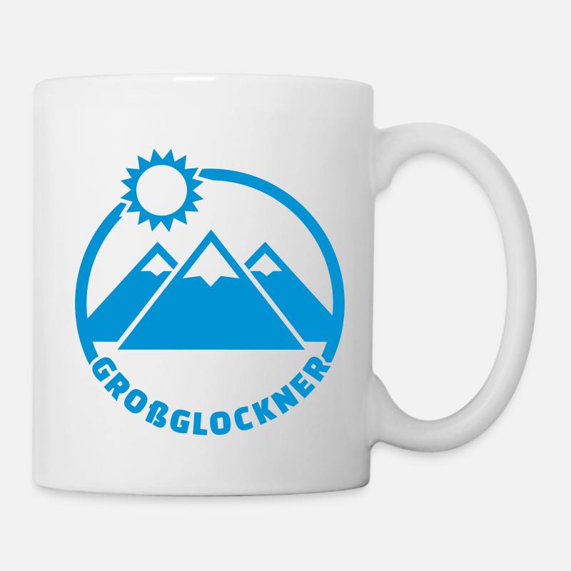Großglockner - Tasse - Weiß