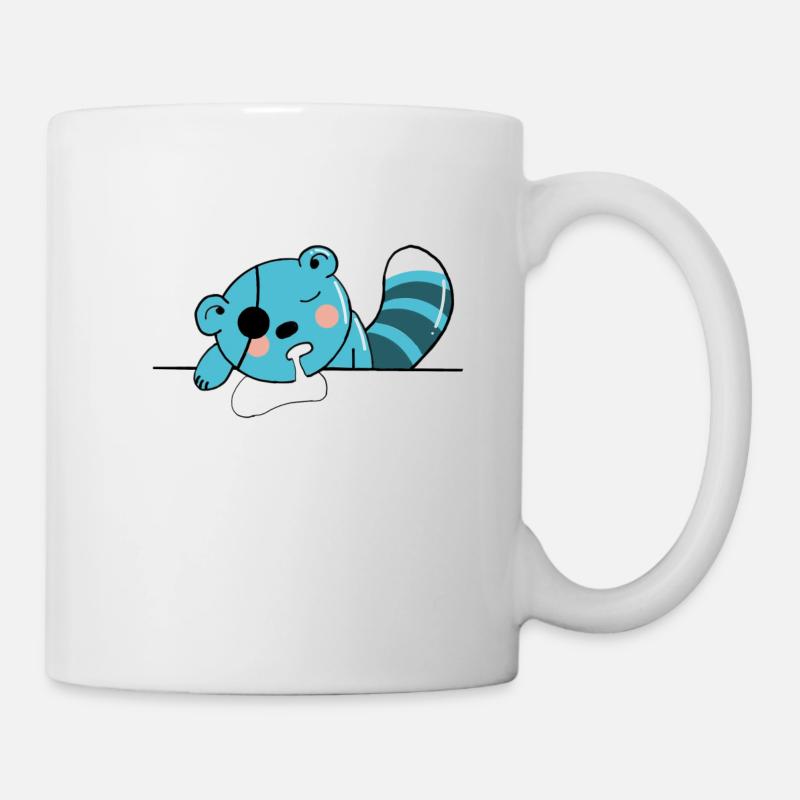 Ours pirate - Mug blanc - blanc