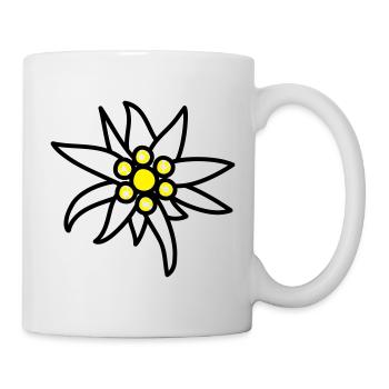 Edelweiss - Mug blanc - blanc - Droite