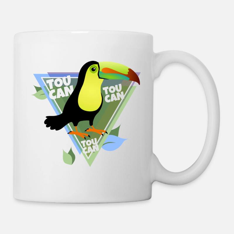 Tukan - Tasse - Weiß