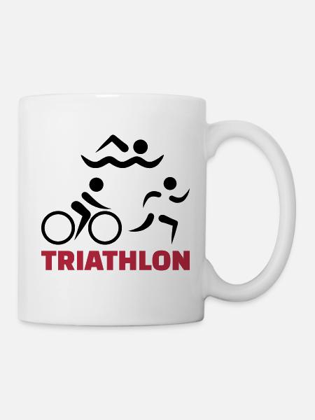 Triathlon - Mug blanc - blanc