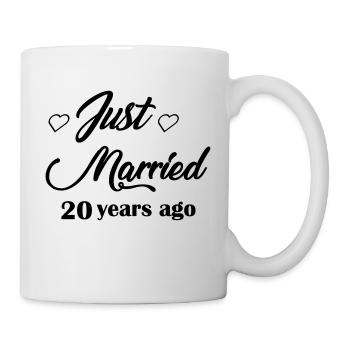 20-years - Mug blanc - blanc - Droite
