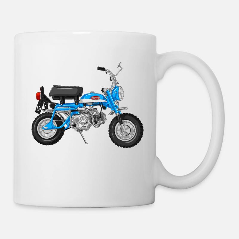 Monkey Z50A DE | candy sapphire blue - Mug - white