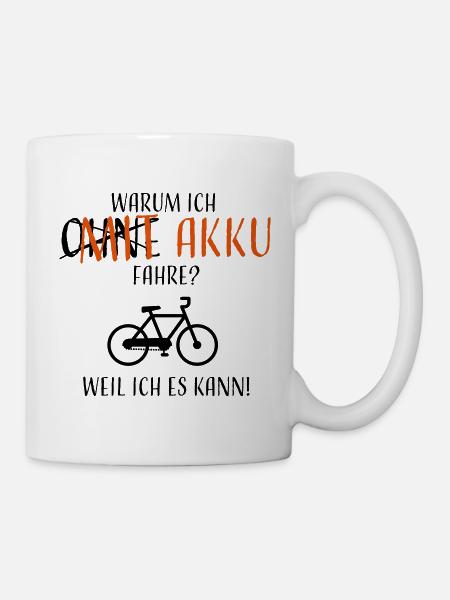 Why do I drive with battery? - Mug - white