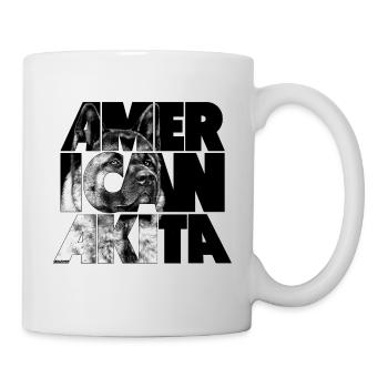 American Akita IV - Mug blanc - blanc - Droite