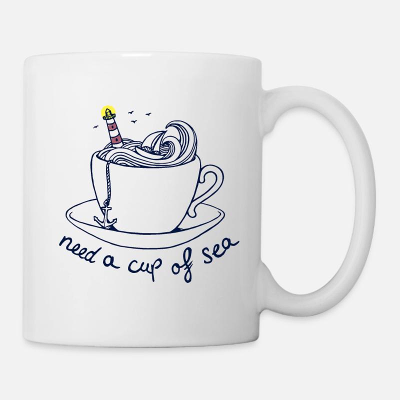 need a cup of maritime maritime - Mug - white
