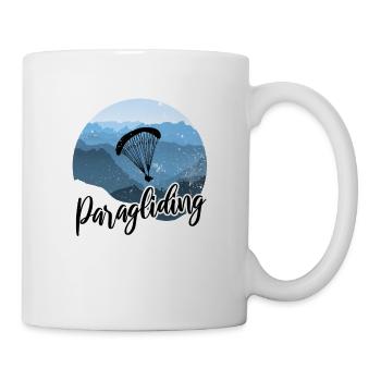 parapente - Mug blanc - blanc - Droite