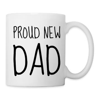 Papa Vati Vater Vatertag Geburtstag Dad Familie - Tasse - Weiß - Rechts
