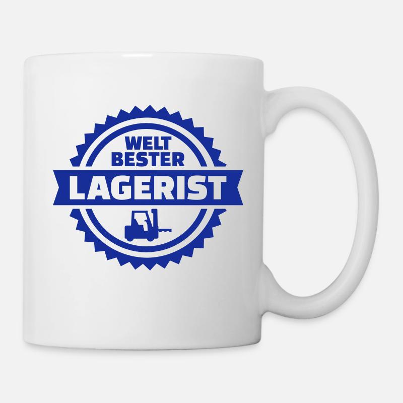 Lagerist - Tasse - Weiß