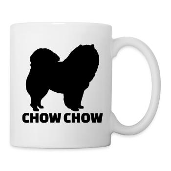 Chow Chow - Mug blanc - blanc - Droite