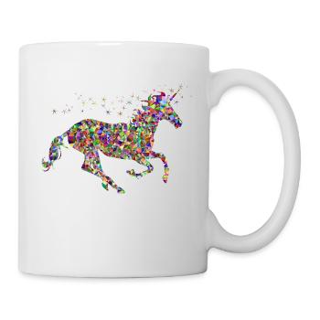 Rainbow Unicorn - Mug - white - Right