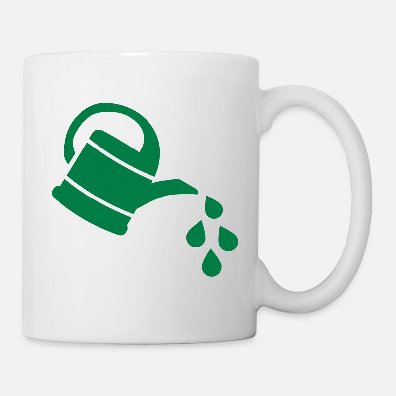 arrosoir - Mug blanc - blanc