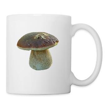 Steinpilz - Tasse - Weiß - Rechts