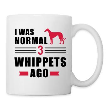 Whippet - Tasse - Weiß - Rechts