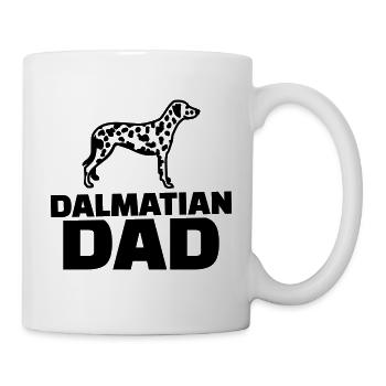 Dalmatiner - Tasse - Weiß - Rechts