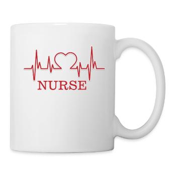 Infirmière Médecin Infirmière Hôpital - Mug blanc - blanc - Droite