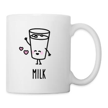 Milk - Best friends forever (BFF) - Mug blanc - blanc - Droite