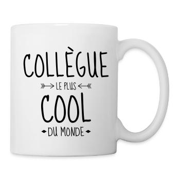 Kollegen / Kollegin / Unternehmen / Büro - Tasse - Weiß - Rechts