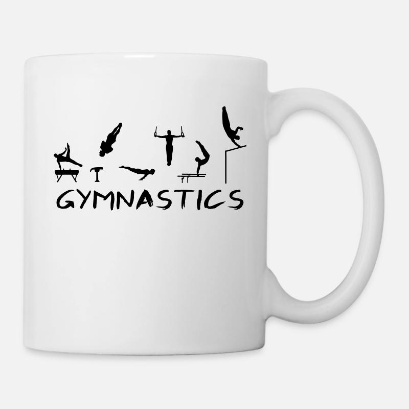 Turnen, Turner - Tasse - Weiß