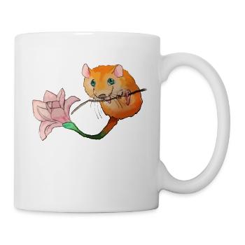 Florian le loir - Mug blanc - blanc - Droite
