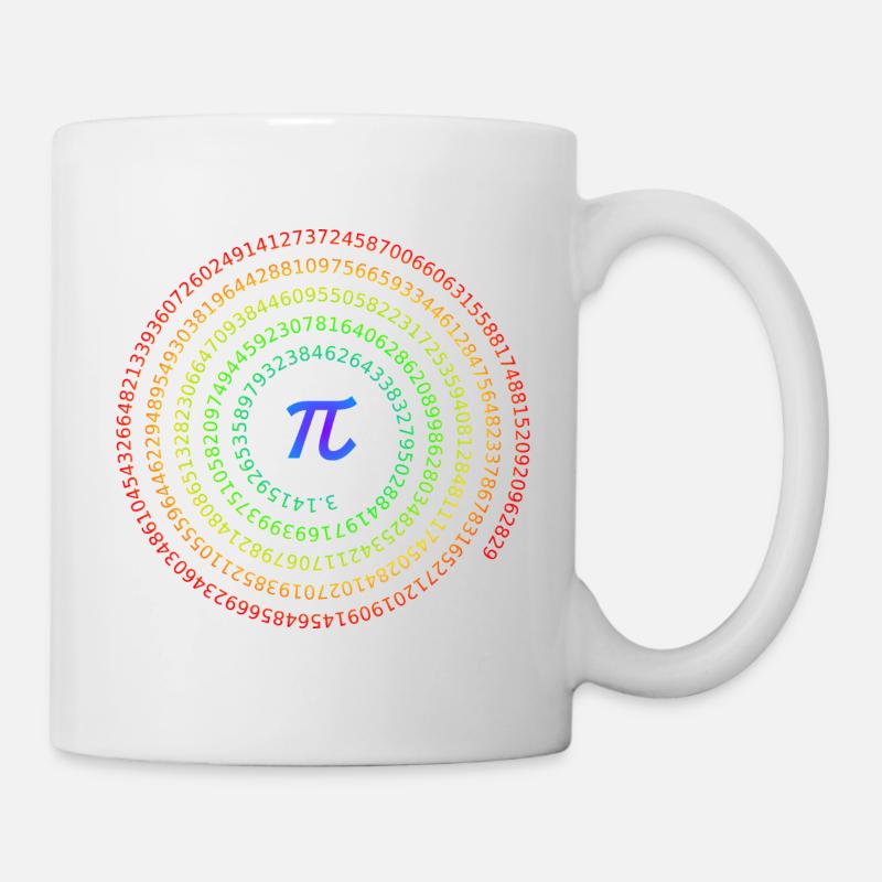 pi - Mug blanc - blanc