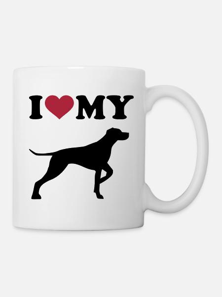 Deutsch Kurzhaar - Tasse - Weiß