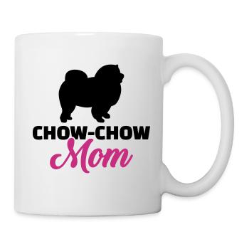 Chow-Chow - Tasse - Weiß - Rechts