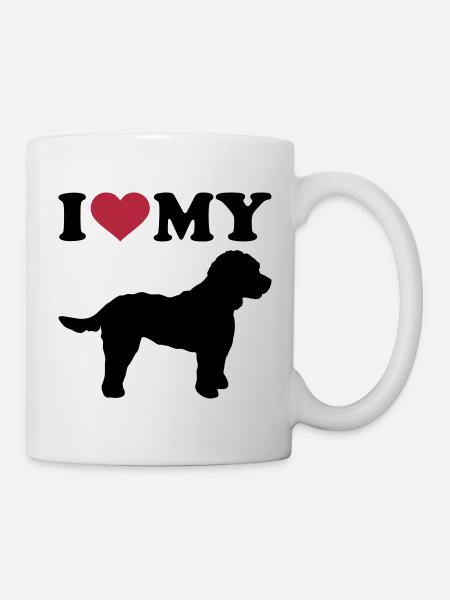 Cockapoo - Tasse - Weiß