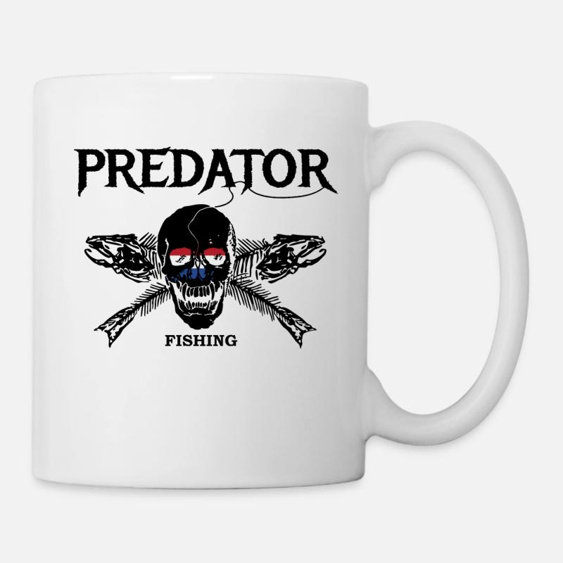 pêche aux carnassiers Hollande - Mug blanc - blanc