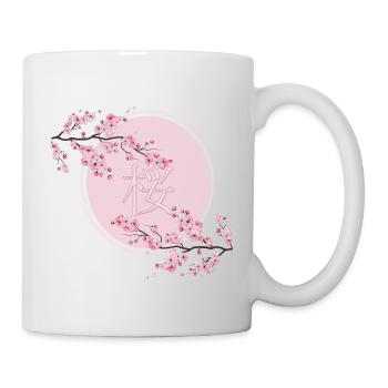 Skaura-Baum - Tasse - Weiß - Rechts
