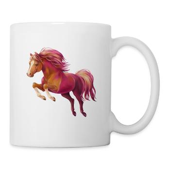 Cory the Pony - Tasse - Weiß - Rechts