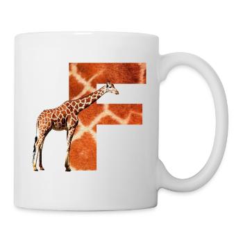giraffe f - Mug - white - Right