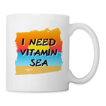 I need vitamin sea - Mug - white - Right