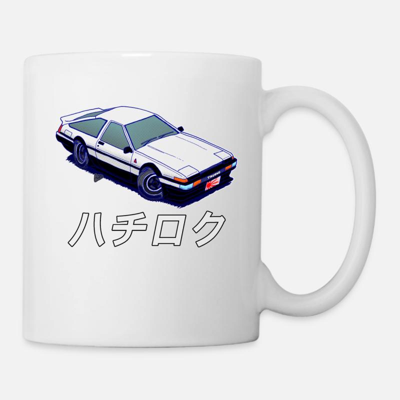 L'initiale légendaire D - Mug blanc - blanc