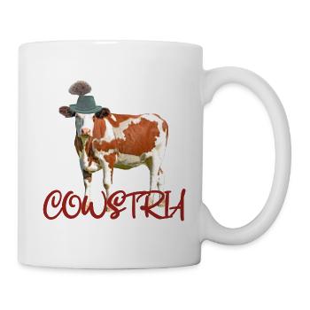 Cowstria - an Austrian cow - Tasse - Weiß - Rechts