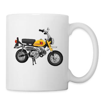 Monkey Z50J J1 DE | perruche jaune - Mug blanc - blanc - Droite
