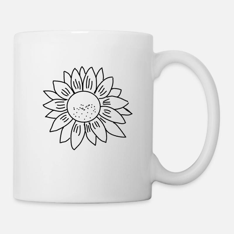Tournesol! - Mug blanc - blanc