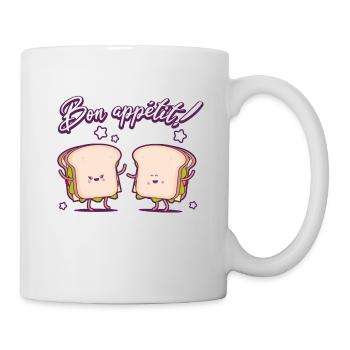 Illustration Celka Tartines v1 - Mug blanc - blanc - Droite