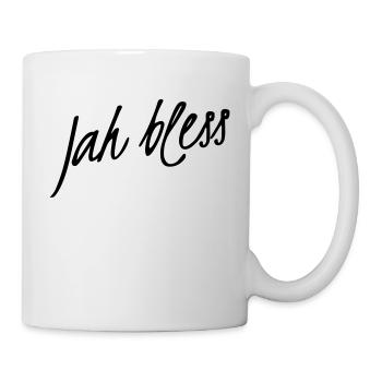 Jah bless - Tasse - Weiß - Rechts