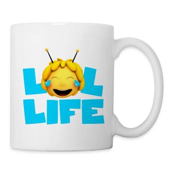 Biene Maja Lol Life - Tasse - Weiß - Rechts