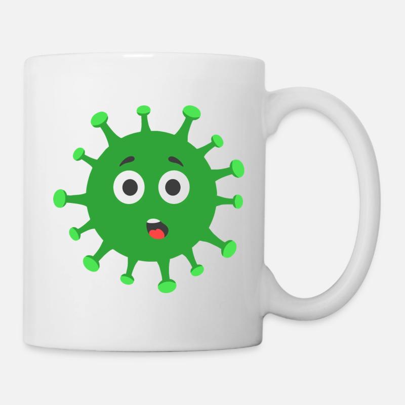 Virus - Tasse - Weiß