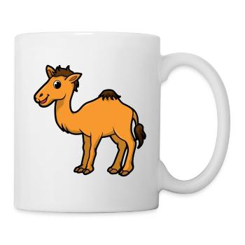 chameau - Mug blanc - blanc - Droite