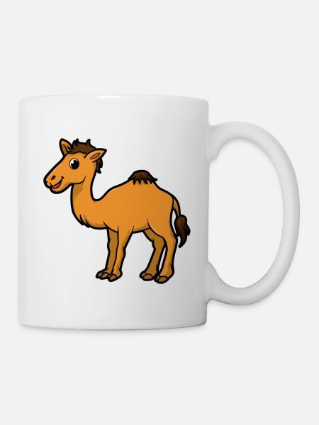 chameau - Mug blanc - blanc