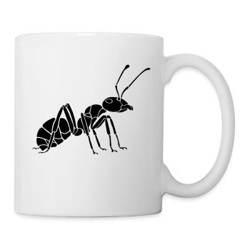 Ant - Tasse - Weiß - Rechts