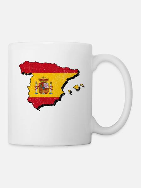 Spanien - Tasse - Weiß