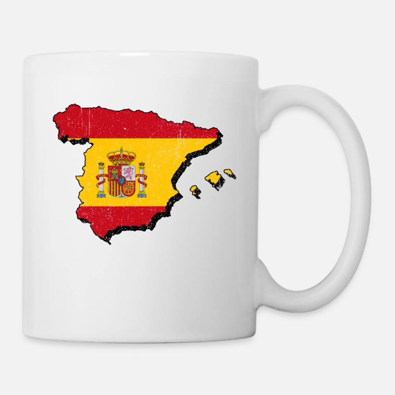 Spanien - Tasse - Weiß